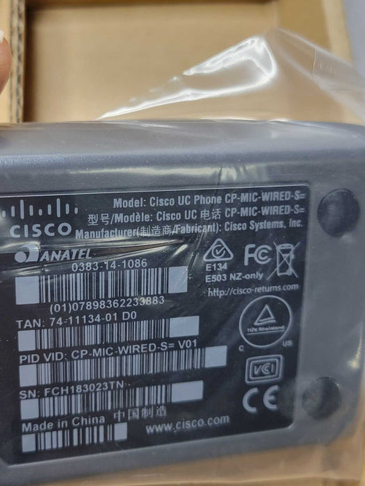 Cisco UC Phone CP-MIC-WIRED-S= wired microphone _