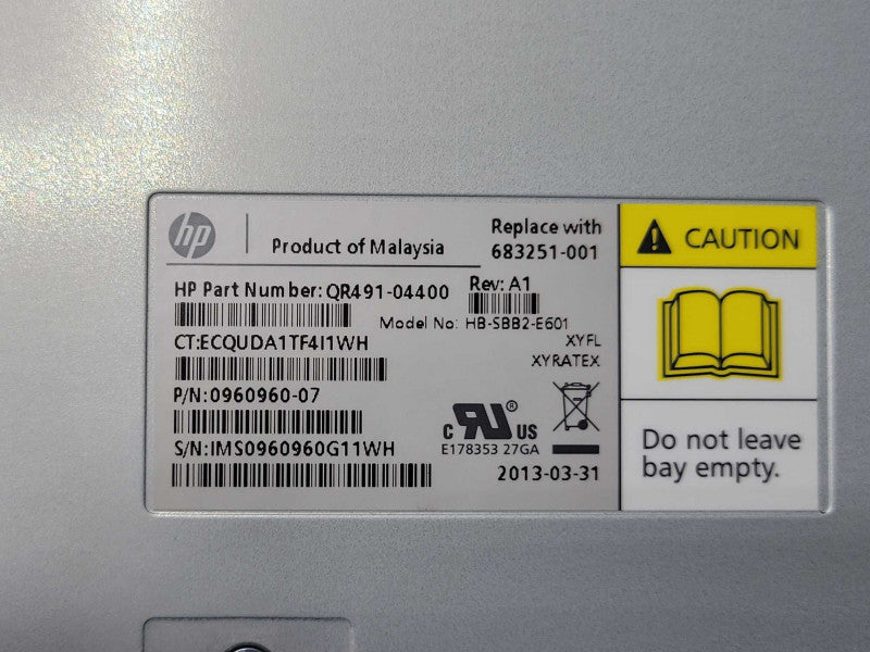 HP M6710 24x 2.5" Bays 2U SAS Drive Shelf with 2x 683251-001 controllers and  _
