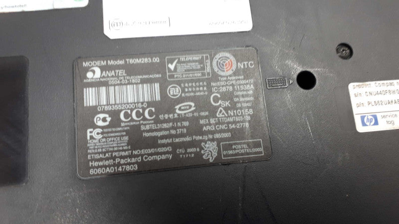 PP2190 Notebook Vintage HP Compaq NC8000 Laptop  &