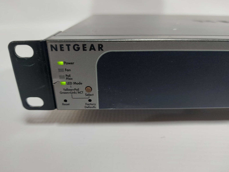netgear 24x port gigabit smart switch PoE 4x SFP GS728TP  #