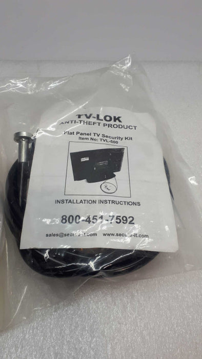 TVL-500 TV-LOK Flat Panel Security Kit- New &