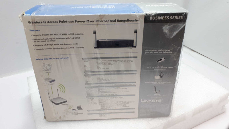 Linksy Business Series WAP200 Wireless-G High-Speed AP RangeBooster &