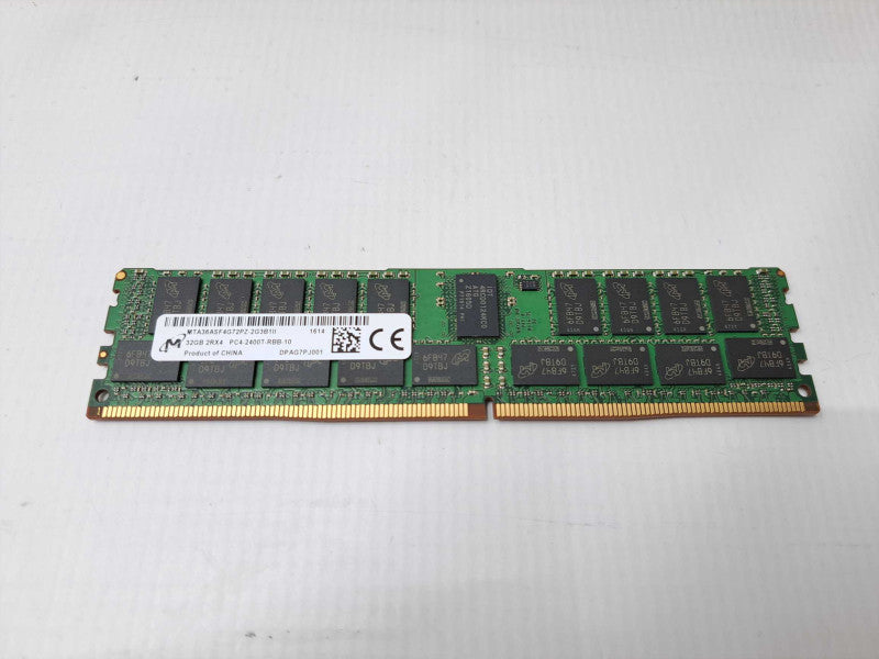 Micron 32GB 2Rx4 PC4-2400T-RBB-10 DDR4 Server Memory Q)