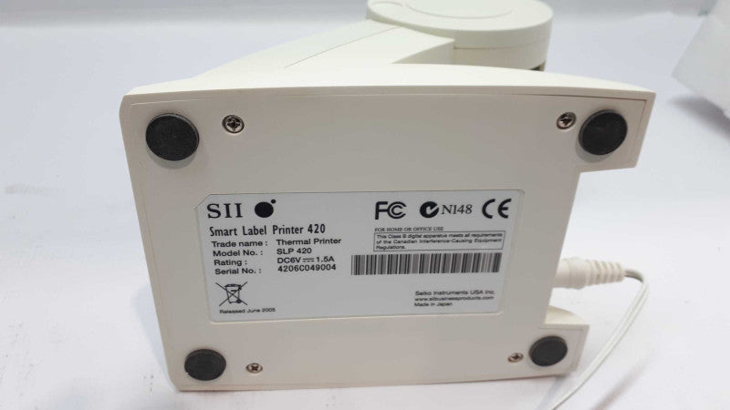 Seiko SII SLP-420 Smart Label Printer Q&