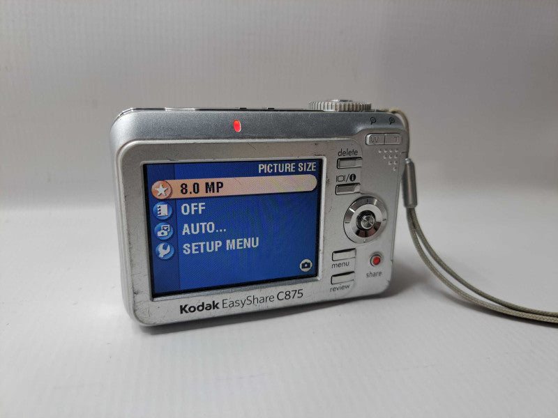 Kodak EasyShare C875 8.0MP Digital Camera - Silver )
