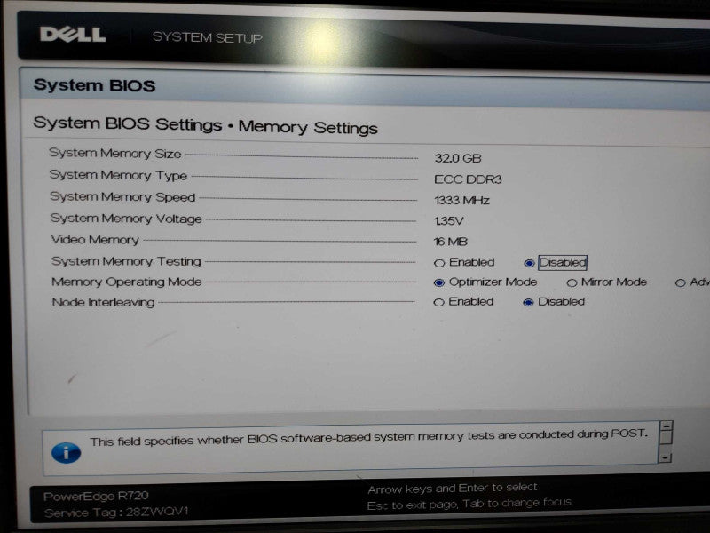 Dell Poweredge R720 2x Xeon E5-2640 @ 2.50ghz / 32gb ram / read #