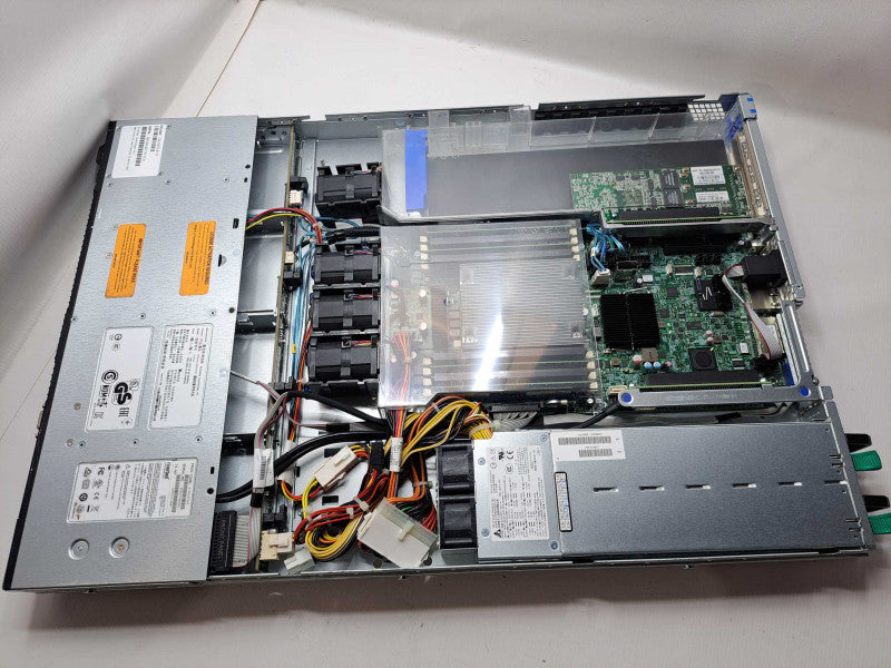 Steelhead Riverbed 1UAGA 1x Xeon E5-2609 v2 @ 2.50GHz 16GB Ram 2x 500W PSU )