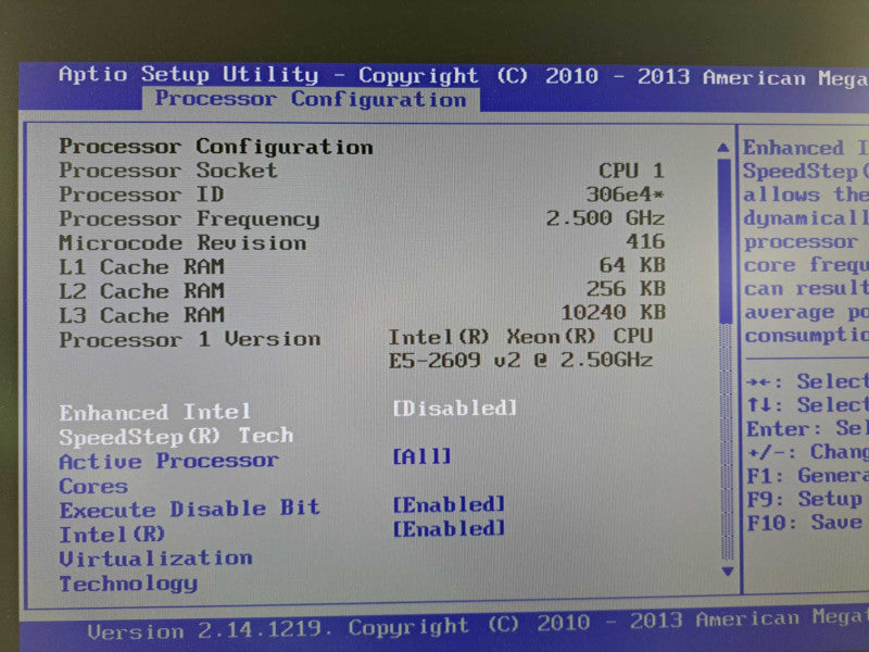 Steelhead Riverbed 1UAGA 1x Xeon E5-2609 v2 @ 2.50GHz 16GB Ram 2x 500W PSU )