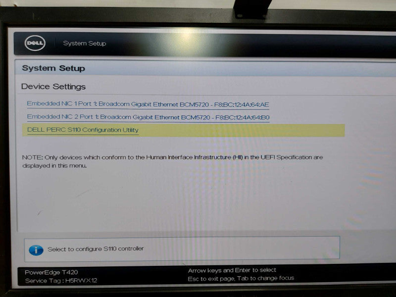 Dell Poweredge T420 Xeon E5-2420 V2 @ 2.20ghz / 12gb ram / S110 Raid #