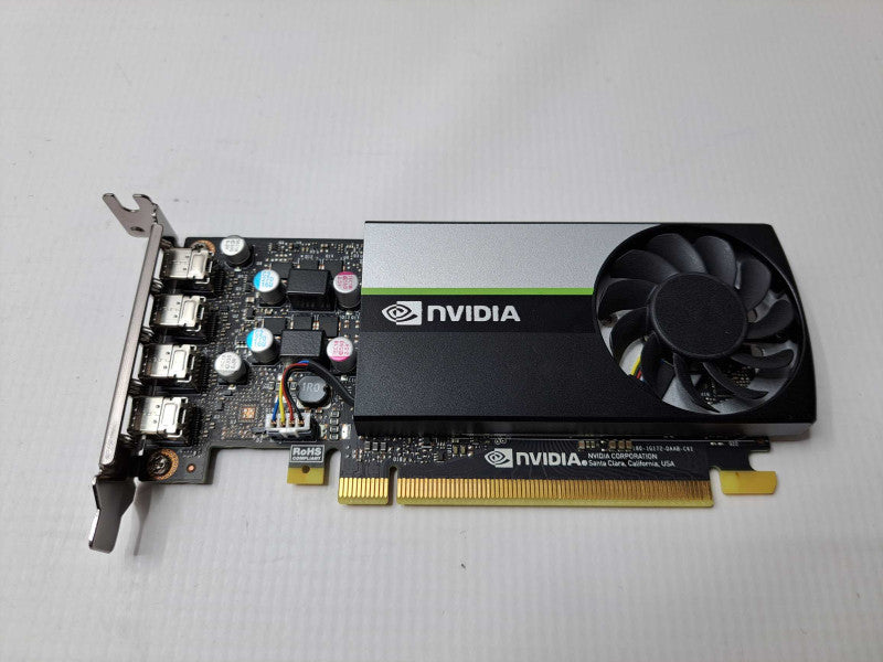Nvidia T1000 4GB GDDR6 4 x Mini-DP Graphic Card Dell PN:08FFPN )