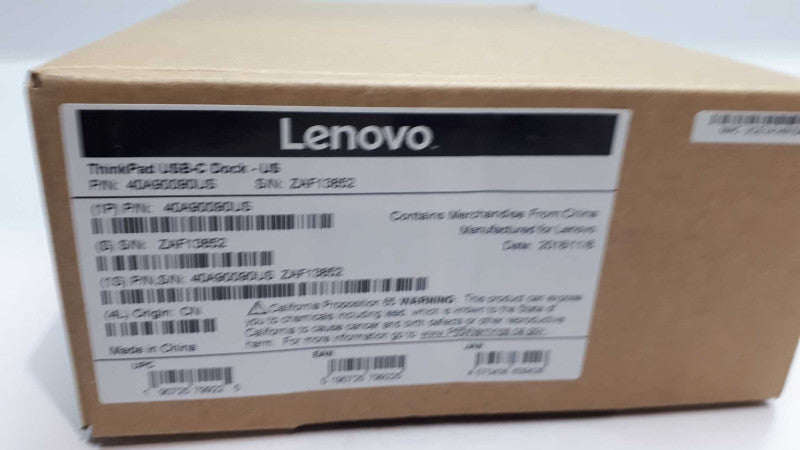 Lenovo ThinkPad USB-C UltraDock 40A90090US Brand new sealed &