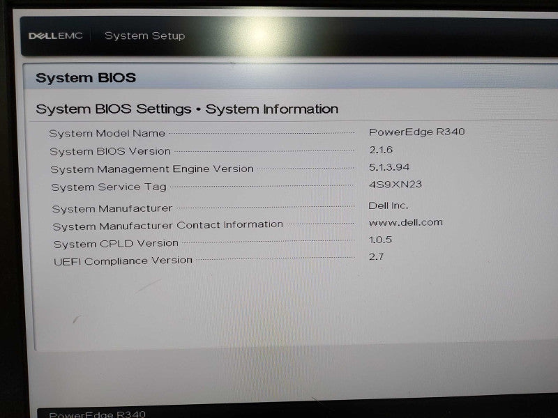 Dell Poweredge R340 Xeon E2334 @ 3.60ghz / 16gb ram / H730P Raid / READ #