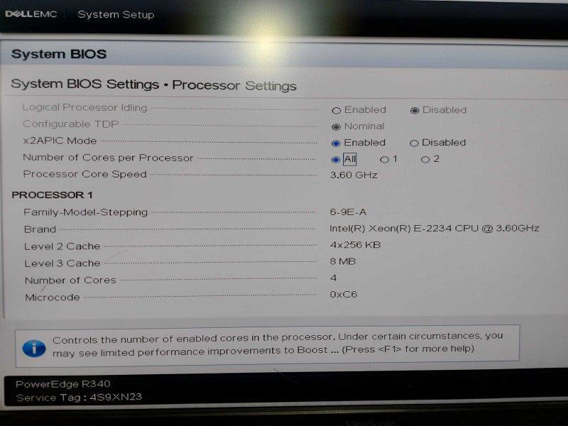 Dell Poweredge R340 Xeon E2334 @ 3.60ghz / 16gb ram / H730P Raid / READ #