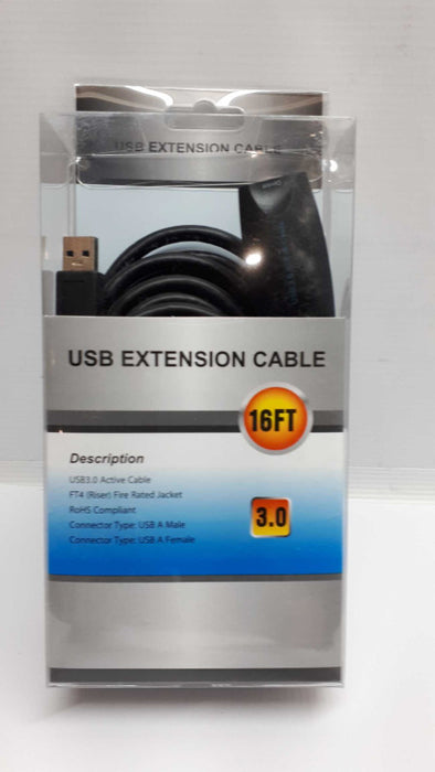 16FT USB Extension Cable new &