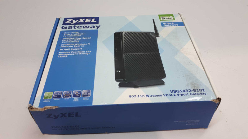 ZyXEL VSG1432 802.11n Wireless VDSL2 4-port Gateway New &