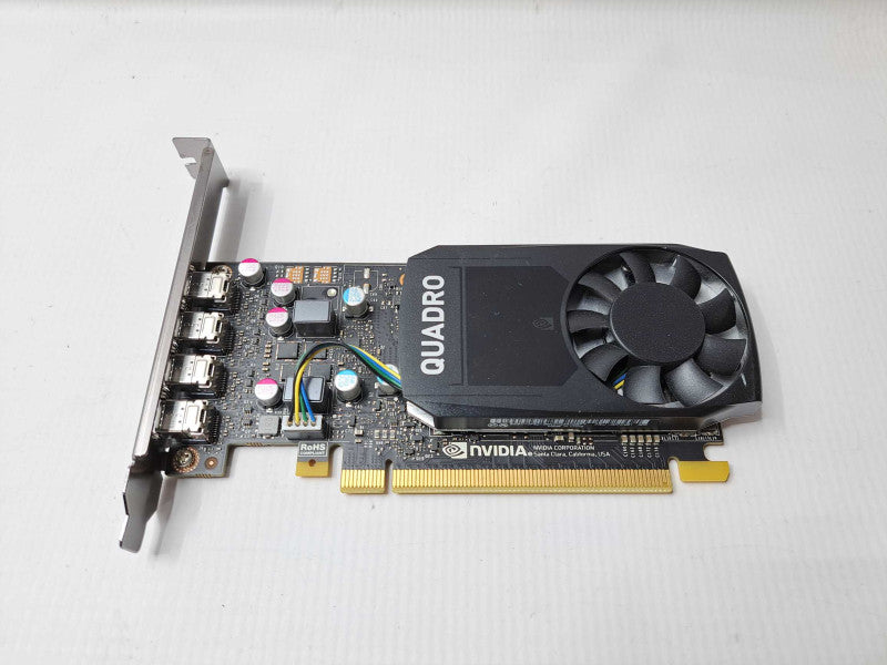 NVIDIA Quadro P600 2GB GDDR5 PCIe Video Graphics Card / High Profile )