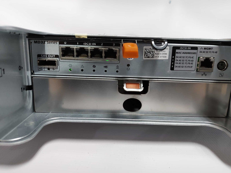 Dell PowerVault MD3220i 2U iSCSI Storage Array / 1 Controller / 2x PSU - READ #