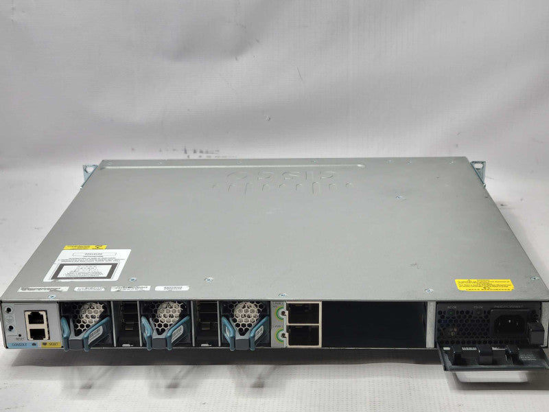 Cisco WS-C3850-24T-S 24-Port Gigabit Network Switch, 1x PSU, READ _