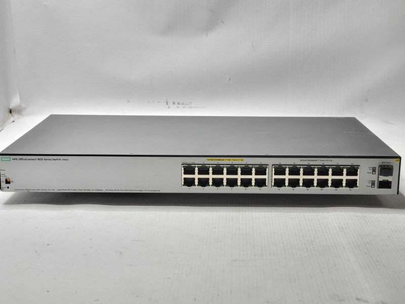 HPE OfficeConnect 1820 Series Gigabit PoE 24 Port Switch J9983A, READ _