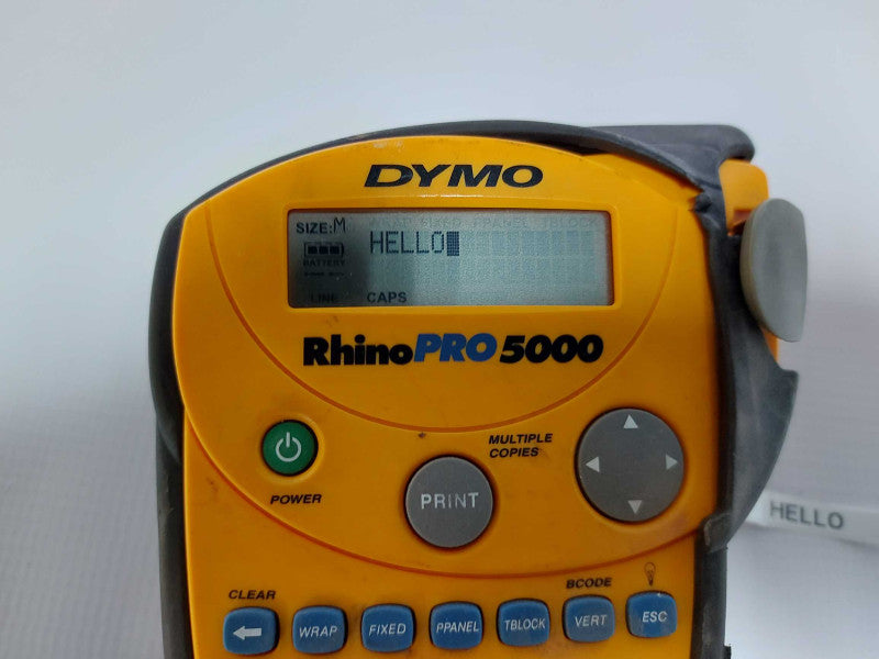 Dymo RhinoPRO 5000 Barcode Label Printer  #