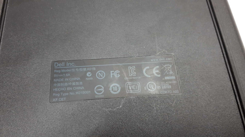Dell K01B External Optical DVD ROM Drive w/ Cable eSATA &