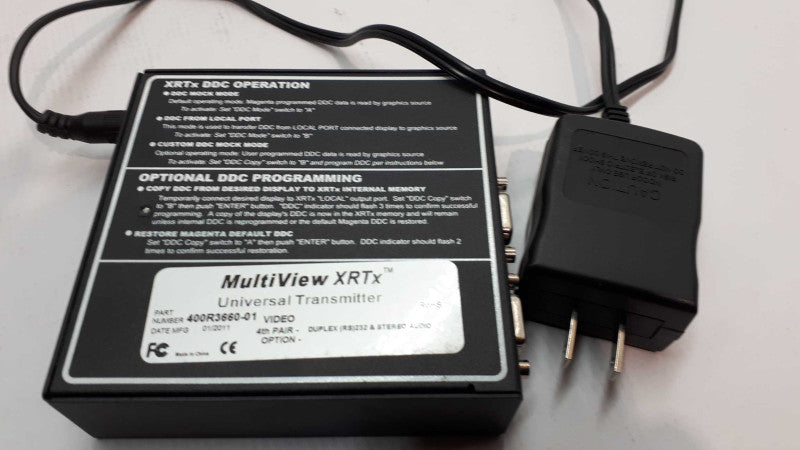 Magenta MultiView XRTx Universal Transmitter 400R3660-1 &