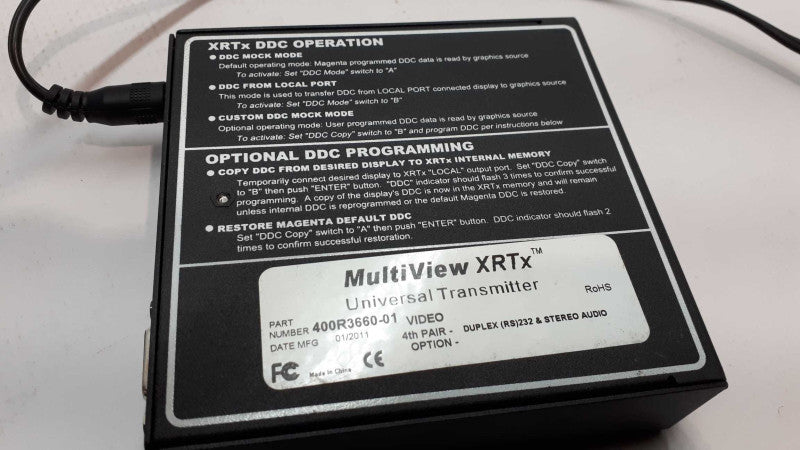 Magenta MultiView XRTx Universal Transmitter 400R3660-1 &