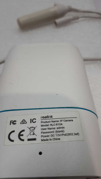 Reolink 4K 8MP PoE 4mm Indoor Outdoor Surveillance IP Camera RLC-810A &