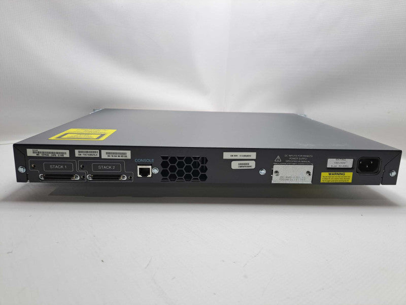 Cisco WS-C3750G-24PS-S 24 Port Gigabit PoE Network Switch Q)