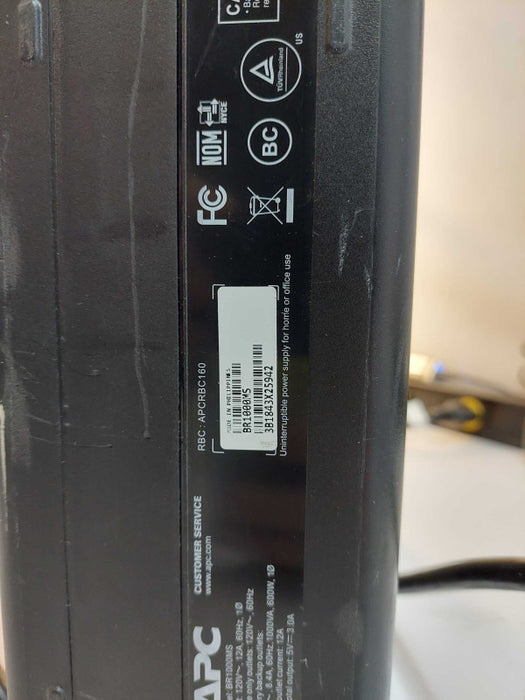 APC Back-UPS Pro 1000 S Model: BR1000MS