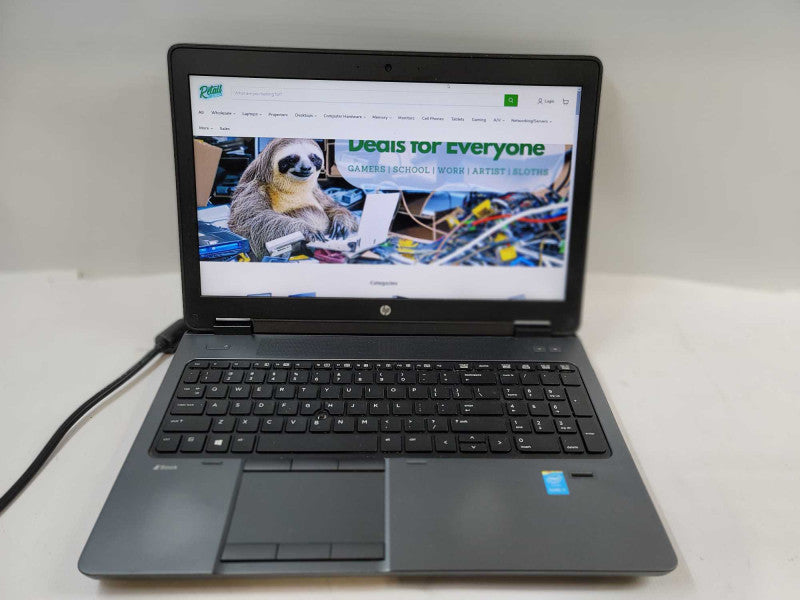 HP ZBook 15  i7-4710MQ, 16GB DDR3, Quadro K610M, 500GB SSD QÎ²