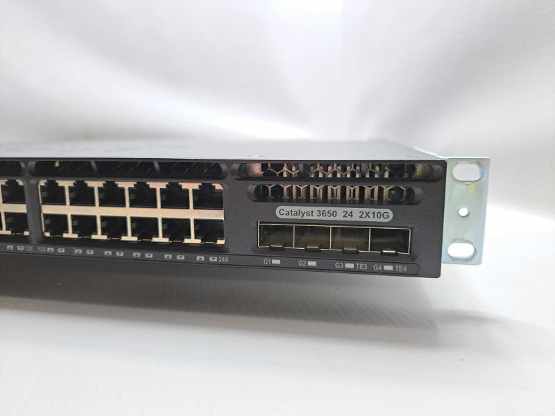 Cisco WS-C3650-24TD-S 2x10G 24-Port Gigabit Ethernet 4-Port SFP Switch )