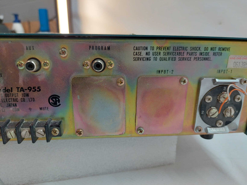Toa Solid State PA- AMPLIFIER