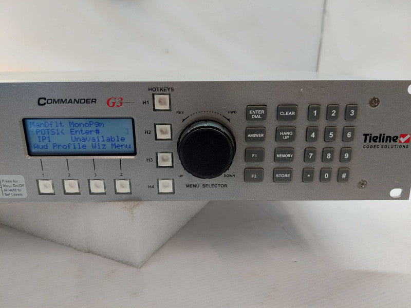 TieLine Commander G3 Codec Solutions Model: TLR300B2 Rack Mountable