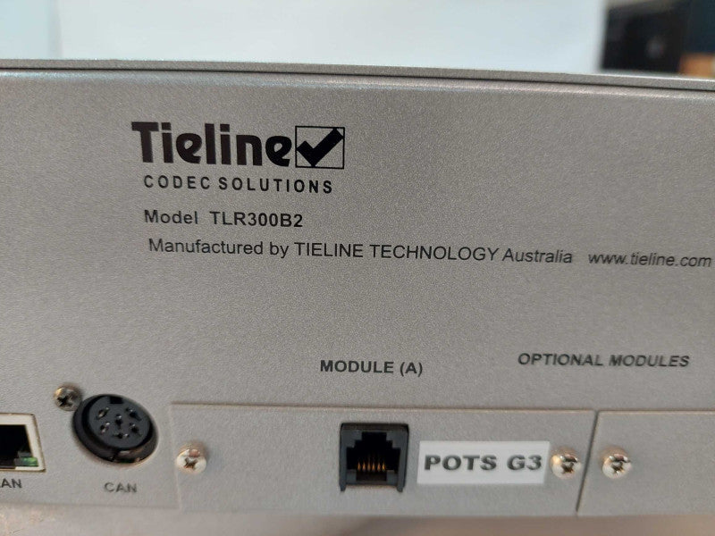 TieLine Commander G3 Codec Solutions Model: TLR300B2 Rack Mountable