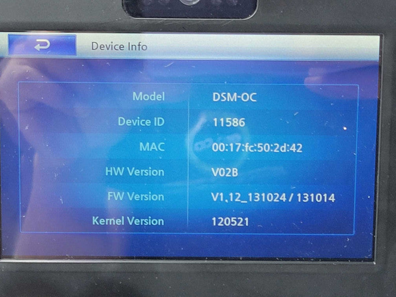 Suprema D-Station DSM-OC Fusion Biometric IP Access Control DSMW-OC _