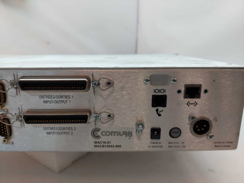ComLab Davicom Mac16-01 MAC+  Site Monitoring Systems  Rack Mountable