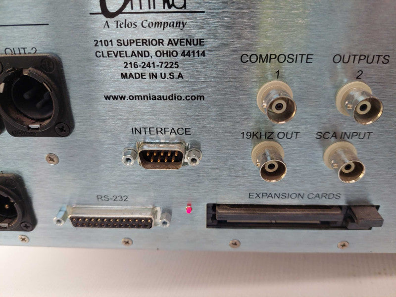 OMNIA 6 EX HDFM  Rack Mountable