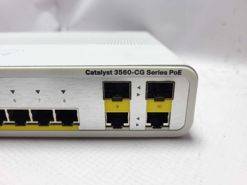 Cisco WS-C3560CG-8PC-S 8 Port Catalyst 3560-CG Series PoE Ethernet Switch $