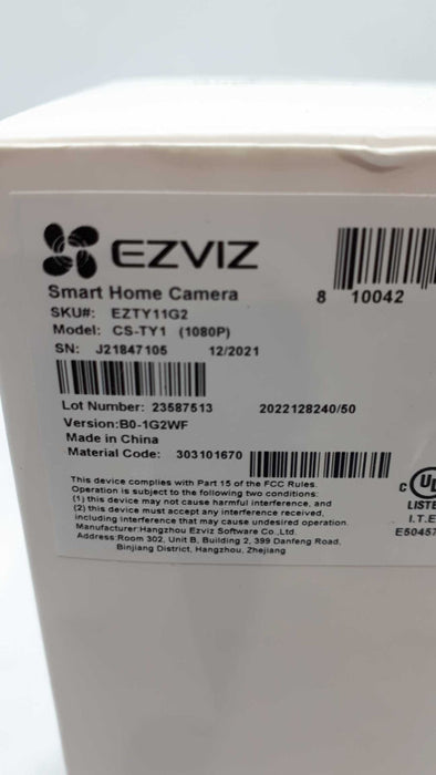 EZVIZ TY1 4MP Smart Home Camera 360Â° 2K  &
