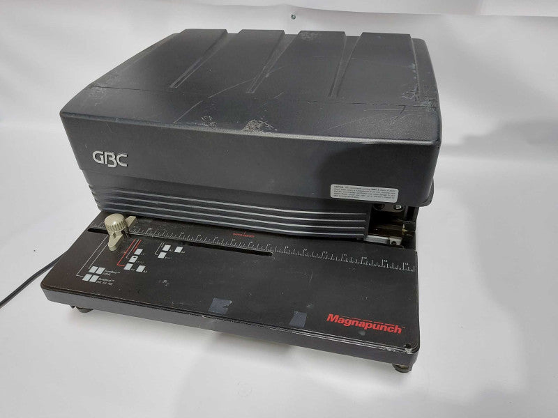 GBC MagnaPunch 115v Heavy duty paper punch - READ #