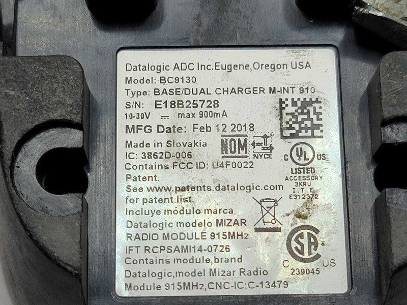datalogic powerscan PM9600 wireless barcode scanner with Charging Base READ _