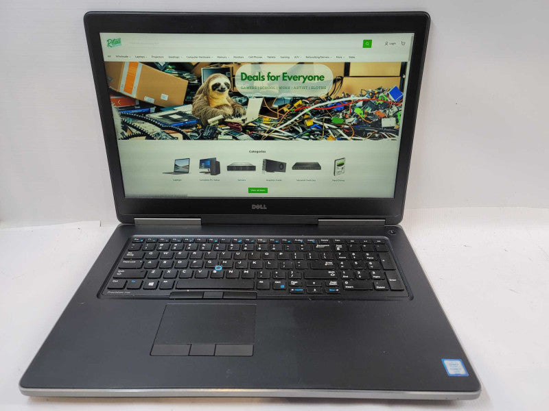 Dell Precision 7720 i7-6820HQ@2.70GHz, 32GB DDR4, 2GB Quadro P3000, 512GB m.2 QÎ²