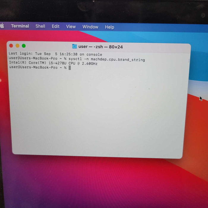 Apple Macbook Pro Retina 2014 13\\" Core i5-4278U @ 2.6GHz 8GB 250GB SSD !
