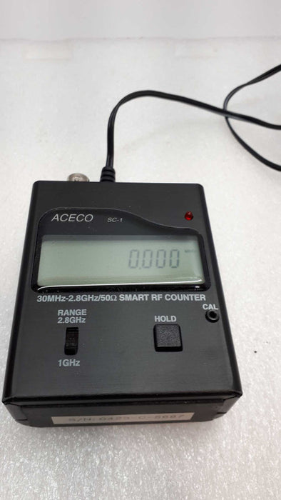 Aceco SC - 1 hand-held radio frequency counter &