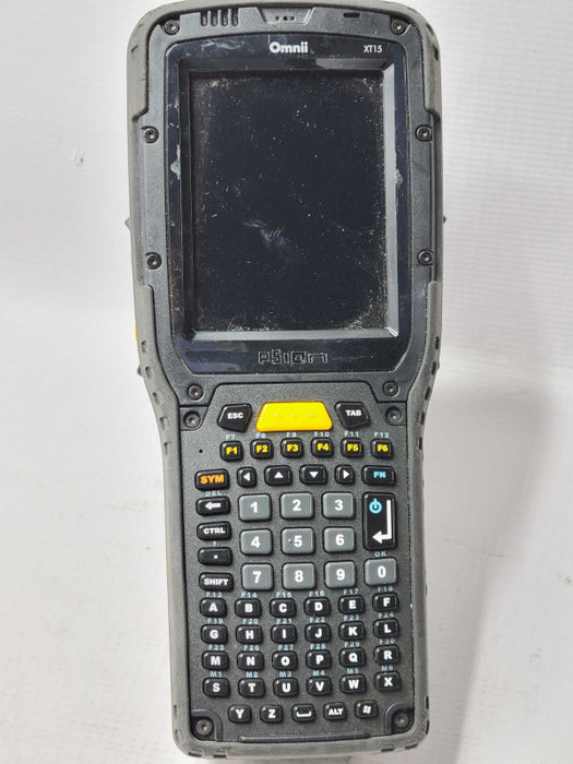 PSION 7545MBW OMNII XT15 7545 XA SCANNER / NO BATTERY, READ _