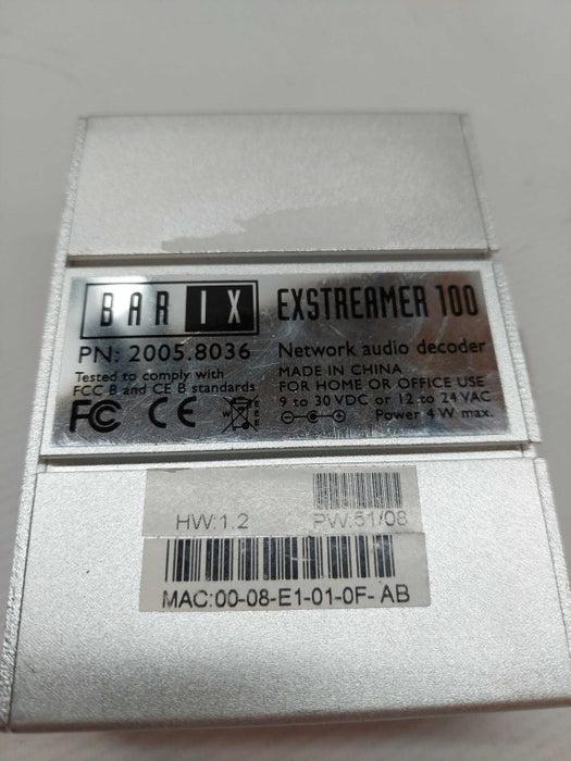 BarIX Exstreamer 100 Network Audio Decoder