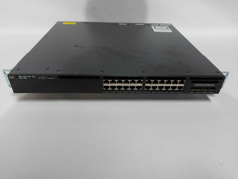 Cisco WS-C3650-24TD-S Catalyst 3650 24-Port + 2x 10GbE - fact reset #