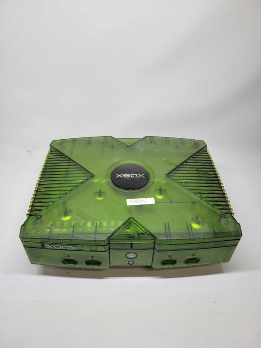 Original Xbox Green Translucent Console Only (AS-IS PARTS)