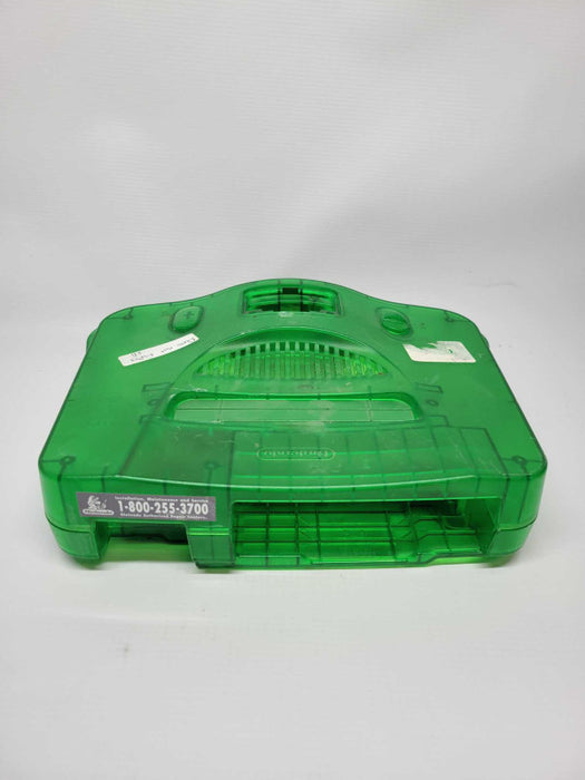 Nintendo N64 Jungle Green Console (AS-IS PARTS) Q
